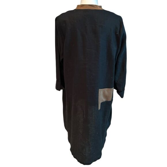 Cheyenne Linen Silk Tunic Top Dress Size L/XL - Picture 4 of 5
